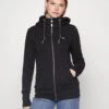 Ragwear NESKA ZIP - Sweatjacke - Black -Ragwear f5e18d46b5644988a0c7a6e0aad63171