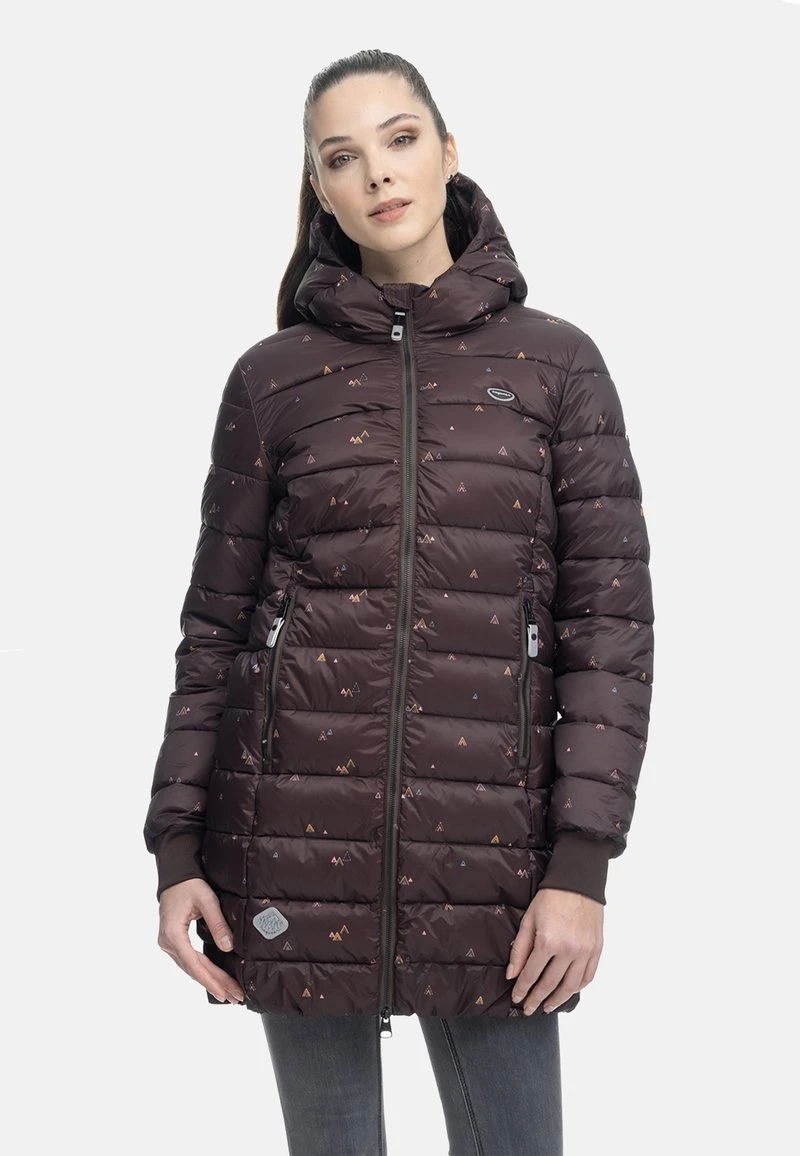 Ragwear TIASA LONG - Wintermantel - Dark Choco 3 Ragwear TIASA LONG - Wintermantel - Dark Choco