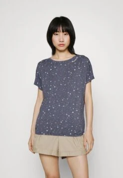 Ragwear PECORI PRINT - T-Shirt Print - Dunkelblau