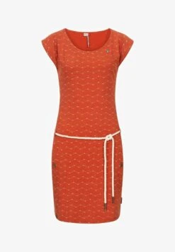 Ragwear TAG ZIG ZAG - Etuikleid - Terracotta -Ragwear f9e277c658bb4b788f6524940bb43269 1