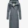 Ragwear WINTERMANTEL REFUTURA REMAKE - Wintermantel - Grey -Ragwear f9eb2763e0194e04914233b68b72b18b