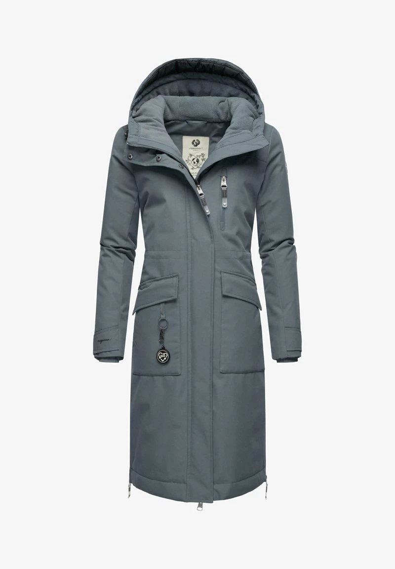 Ragwear WINTERMANTEL REFUTURA REMAKE - Wintermantel - Grey 3 Ragwear WINTERMANTEL REFUTURA REMAKE - Wintermantel - Grey