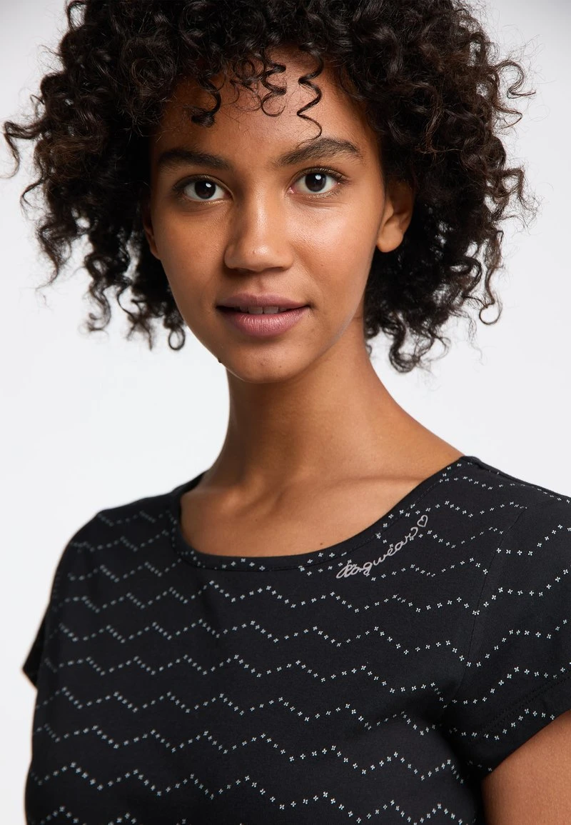 Ragwear ZIG ZAG - T-Shirt Print - Black 6 Ragwear ZIG ZAG - T-Shirt Print - Black – Bild 4