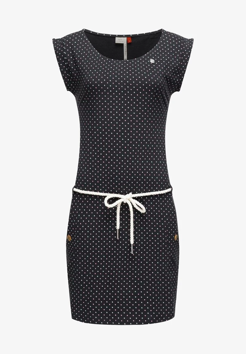 Ragwear TAG DOTS - Jerseykleid - Navy 7 Ragwear TAG DOTS - Jerseykleid - Navy – Bild 5
