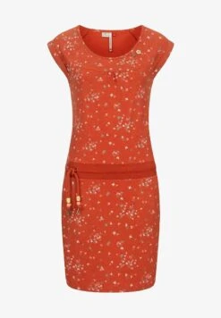 Ragwear PENELOPE W - Etuikleid - Terracotta Print